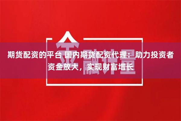 期货配资的平台 国内期货配资代理：助力投资者资金放大，实现财富增长